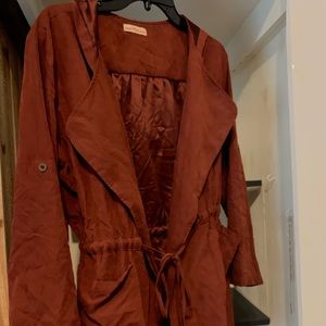 Rust colored jacket
